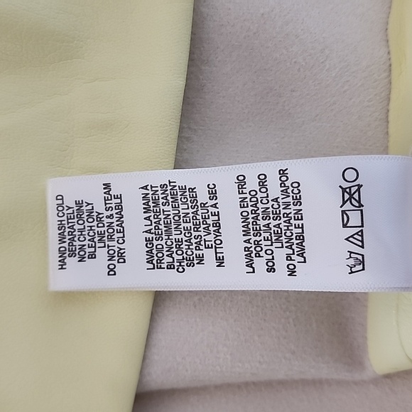 NWT Good American Vacay Lace-Up Faux Leather Sheath Dress In Key Lime SZ 3XL - Picture 11 of 13